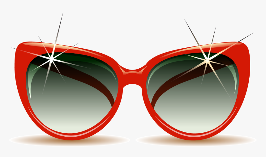 Beach Summer Clip Art - Clip Art Summer Sunglasses, HD Png Download, Free Download