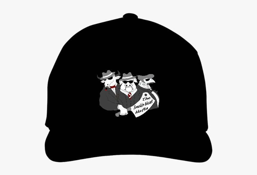 The Smokin Meat Mafia Original Logo Hat - Cartoon, HD Png Download, Free Download