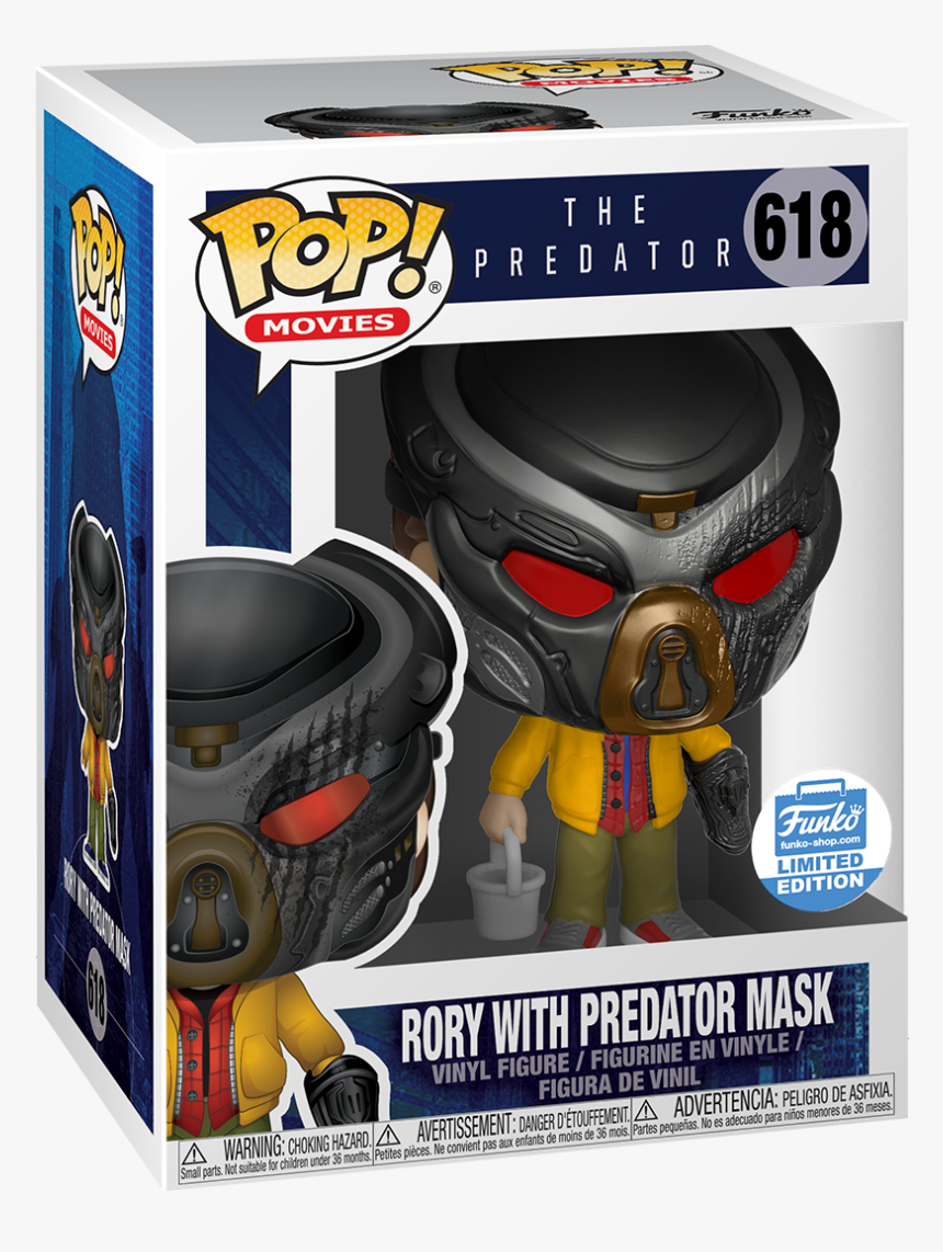 Rory With Predator Mask Funko Pop, HD Png Download, Free Download