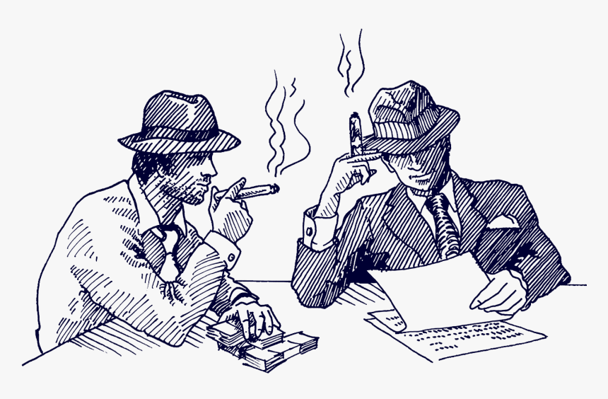 Transparent Mafia Hat Png - Cartoon, Png Download, Free Download
