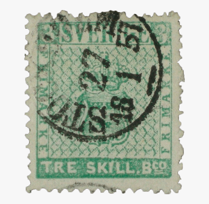 Tre Skilling Green Stamp, - Ακριβοτερο Γραμματοσημο Στον Κοσμο, HD Png Download, Free Download