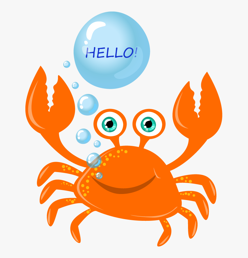 Crab Euclidean Vector Illustration - Vector Graphics, HD Png Download, Free Download