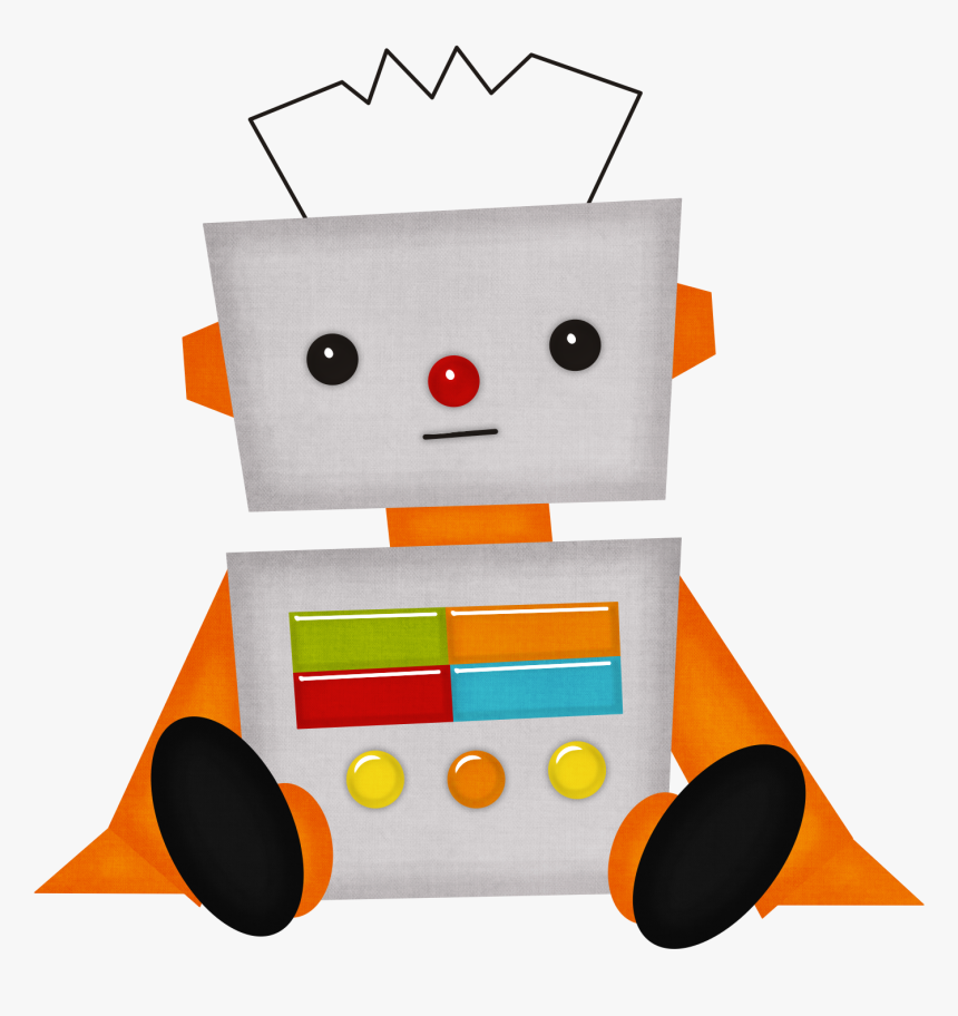 Cute Robot Classroom, Classroom Themes, Boys Room Decor, - Robot Classroom Decorations, HD Png Download, Free Download