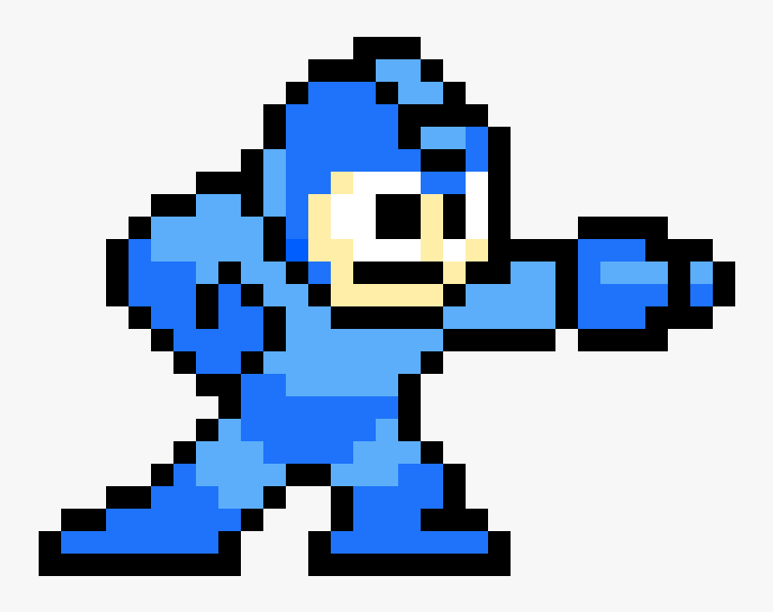 Transparent Megaman Png - Retro Games Pixel Art, Png Download, Free Download