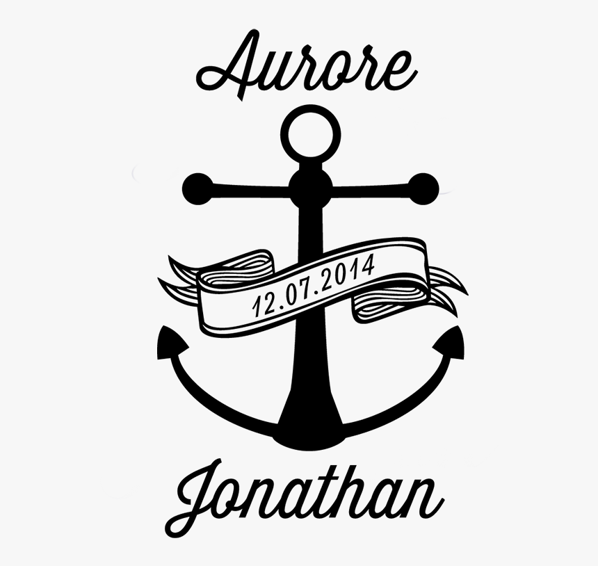 Anchor Clipart Wedding - Wedding Anchor Png, Transparent Png, Free Download