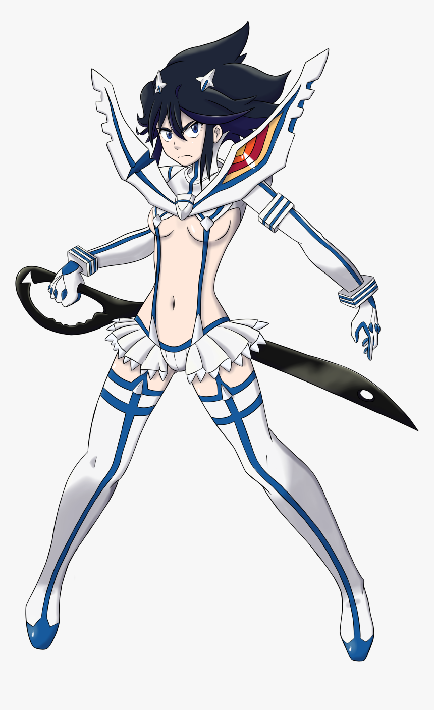 Transparent Ryuko Png - Ryuko Junketsu Vs Ryuko Senketsu, Png Download, Free Download