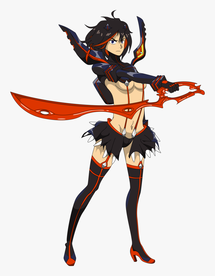 Anime - Kill La Kill Ryuko Matoi Transparent, HD Png Download, Free Download