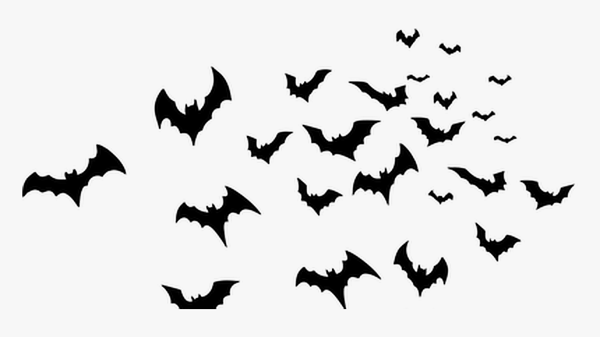 #ftestickers #bat #silhouette #bats #halloween - Halloween Bats Png, Transparent Png, Free Download