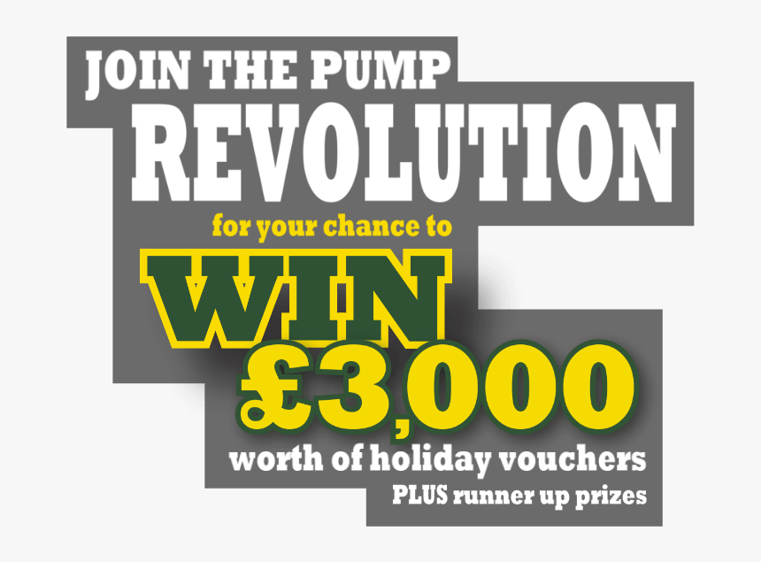 Join The Pump Revolution For Your Chance To Win £3000 - Crime De Cornin Bouchon, HD Png Download, Free Download