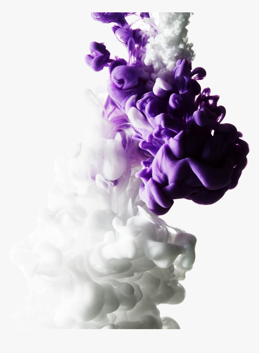 3d Effect Smoke White Purple Colors Abstract Awesome - 3d Png Effects, Transparent Png, Free Download