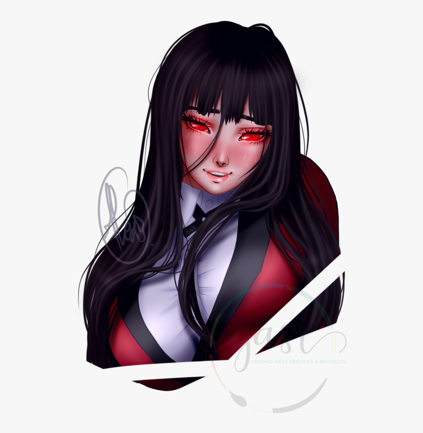 Transparent Kakegurui Png - Kakegurui Fanart, Png Download - kindpng.