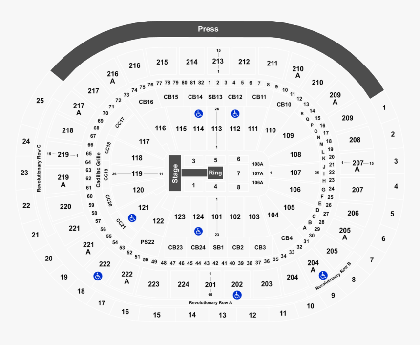 Wells Fargo Seating Chart Dan Shay, HD Png Download, Free Download