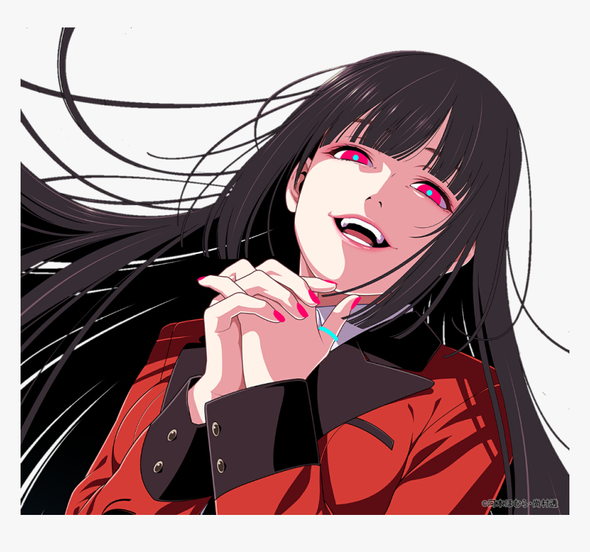 #yumeko #jabami #yumekojabami #kakegurui #domochan - Let's Get Our Gambling Freak, HD Png Download, Free Download