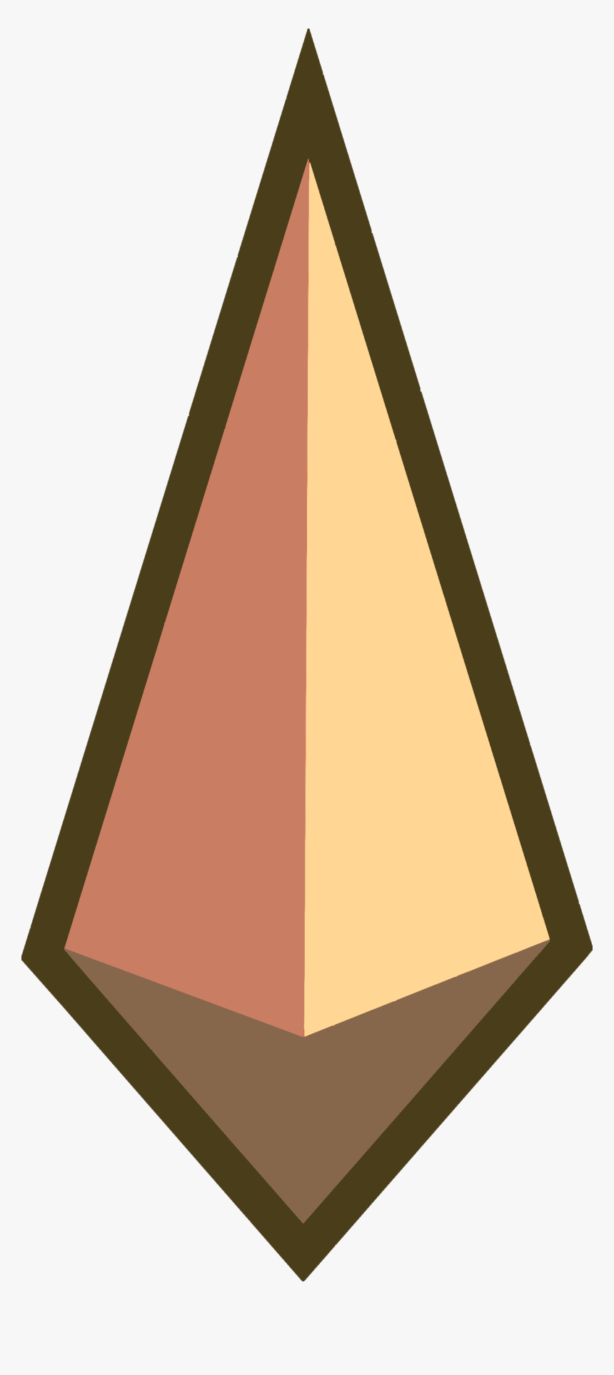 Cone Clipart Triangle Nose - Triangle, HD Png Download, Free Download