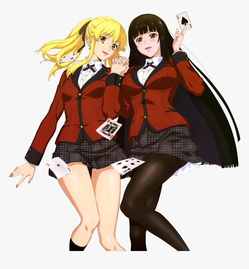 Meari Saotome & Jabami Yumeko, HD Png Download, Free Download