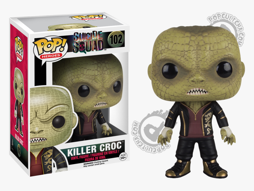 Transparent Killer Croc Png - Funko Pop Suicide Squad Killer Croc, Png Download, Free Download