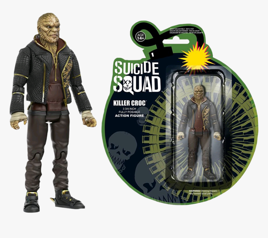 Killer Croc - Killer Croc Action Figure, HD Png Download, Free Download