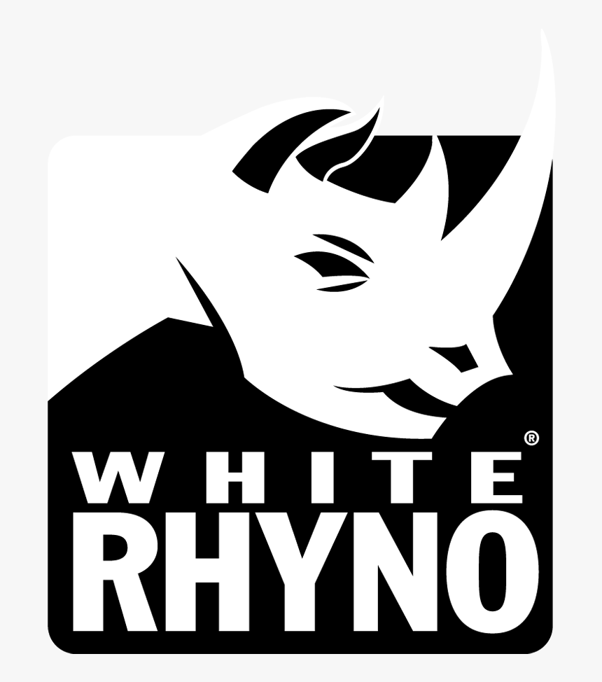 White Rhyno Logo - Poster, HD Png Download, Free Download