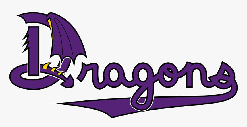Purple Dragons Baseball Club - Purple Dragons Logo Png, Transparent Png, Free Download