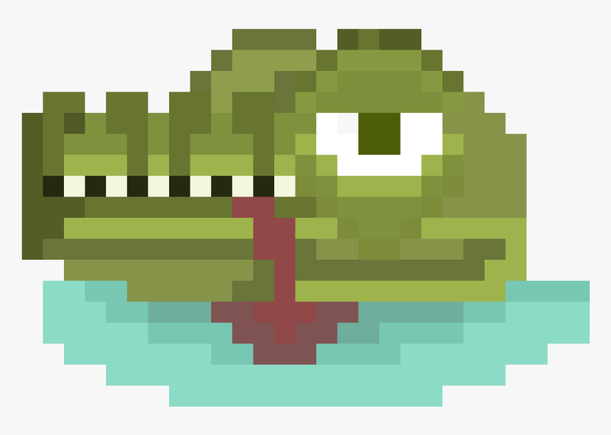 Killer Crocodile By Oceanmonster - 8 Bit Classic Mario Mushroom, HD Png Download, Free Download