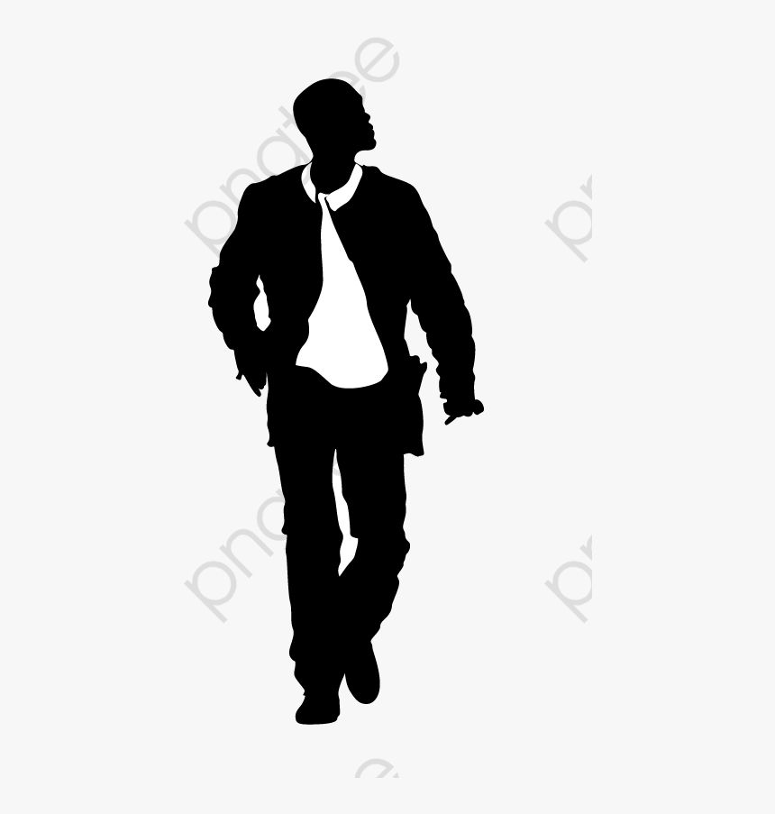 Vector Man Png - Man Silhouette Vector Png, Transparent Png, Free Download