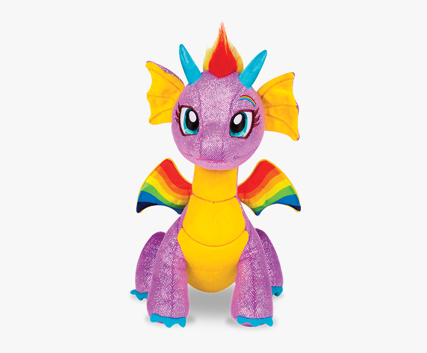 Glittershine Dragons™ - Rainbow Glow - Purple Dragon Rainbow, HD Png Download, Free Download