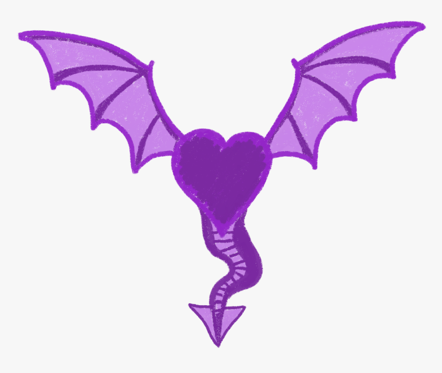 Purple Dragon Png, Transparent Png, Free Download