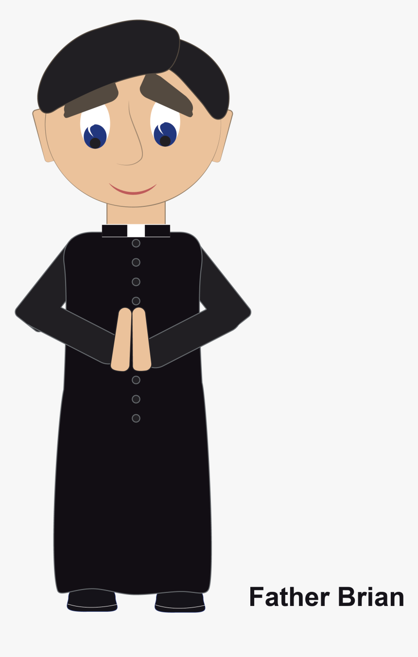 Priest Drawing, HD Png Download, Free Download