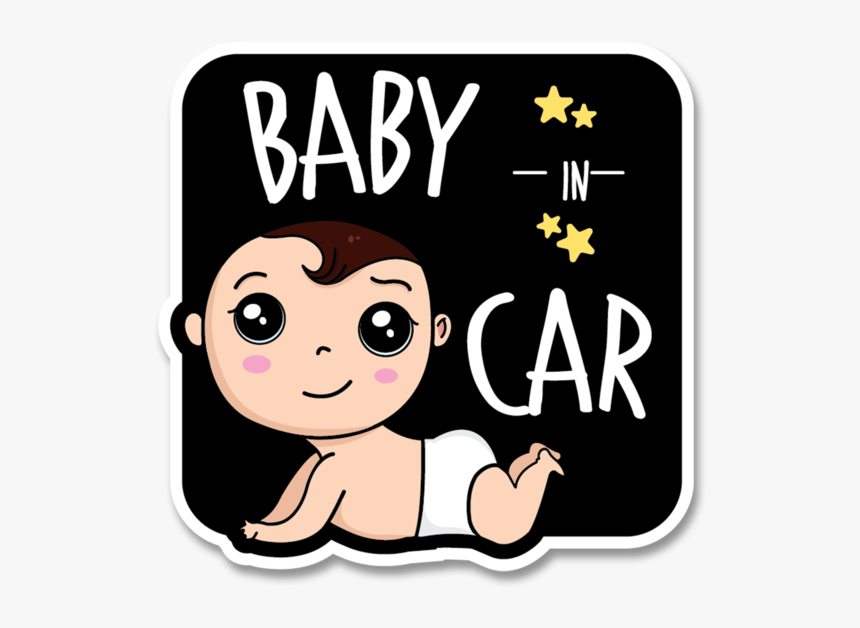 Baby In Car Png, Transparent Png, Free Download