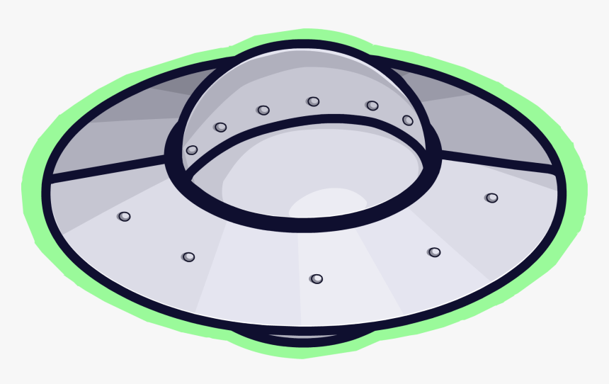 Transparent Ufo Png Transparent - Ufo Cartoon Transparent Background, Png Download, Free Download