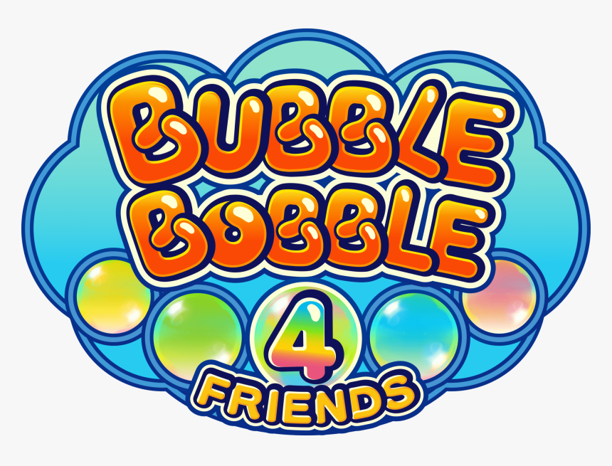 Bubble Bobble 4 Friends Logo, HD Png Download, Free Download