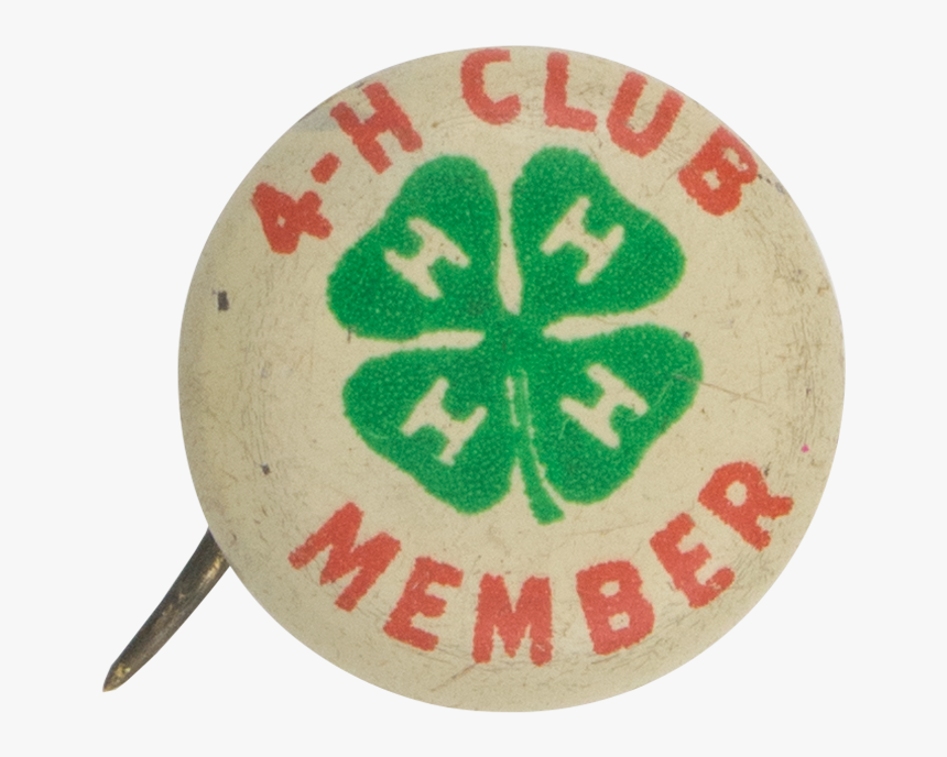 4-h Club Member Club Button Museum - Emblem, HD Png Download, Free Download