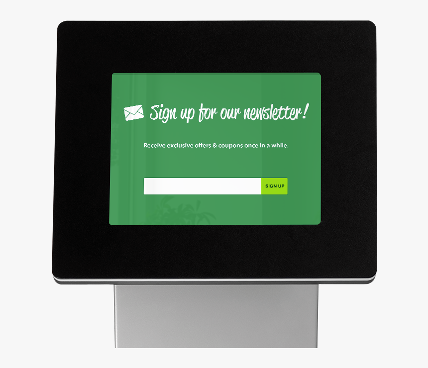 Standalone Ipad Kiosk, Running Kiosk Pro - Sign, HD Png Download, Free Download