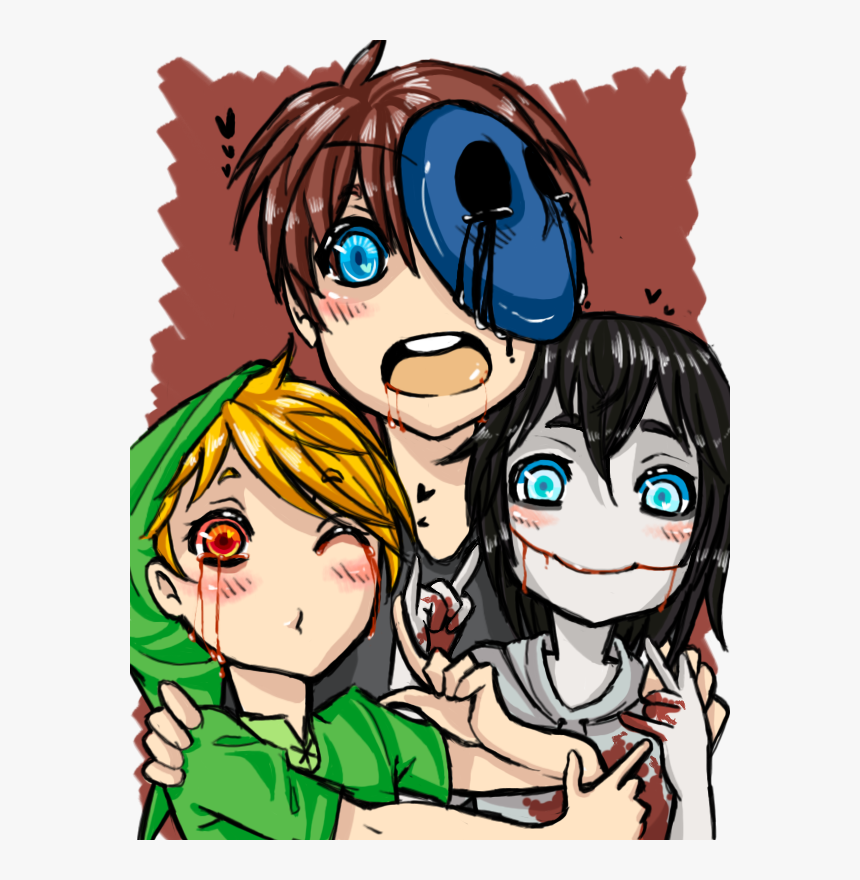 Jeff The Killer, Ben Drowned, And Eyeless Jack Image - Creepypasta Cute, HD Png Download, Free Download