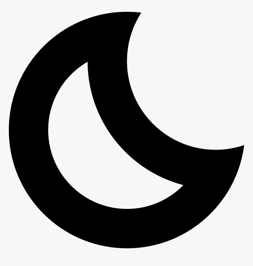 Crescent Moon - Bulan Logo Sabit, HD Png Download, Free Download