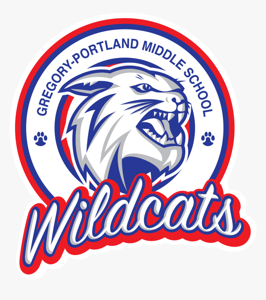 Gregory Portland Wildcats , Png Download - Gregory Portland Junior High, Transparent Png, Free Download