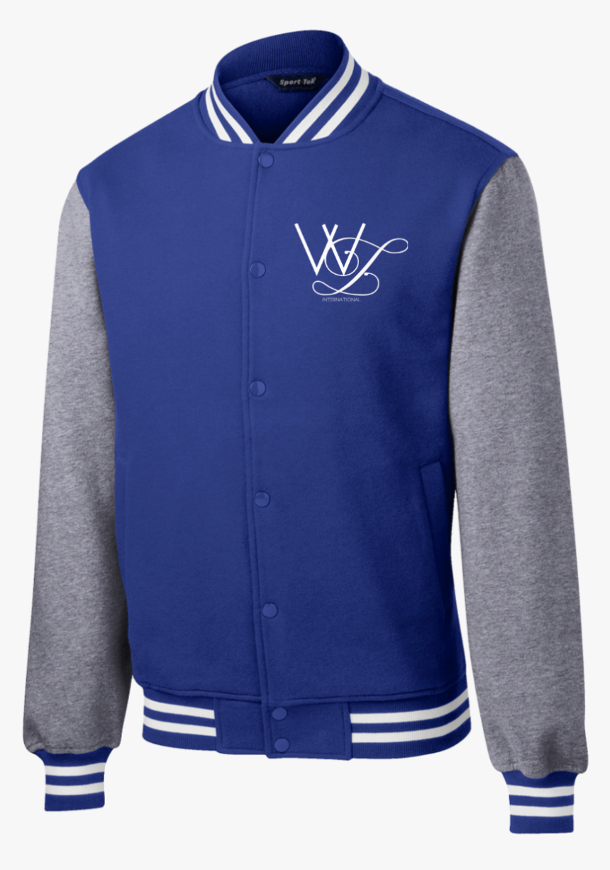 Sport Tek Men's St270 Fleece Letterman Jacket, HD Png Download, Free Download