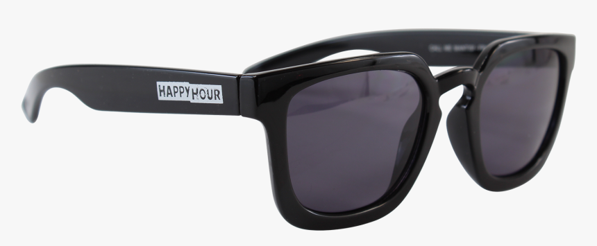 Happy Hour Wolf Pup Sunglasses Gloss Black"
 Class= - Plastic, HD Png Download, Free Download
