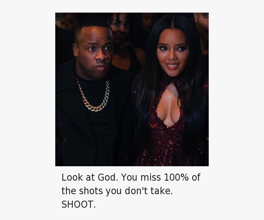 Transparent Yo Gotti Png - Yo Gotti And Angela Simmons Engaged, Png Download, Free Download