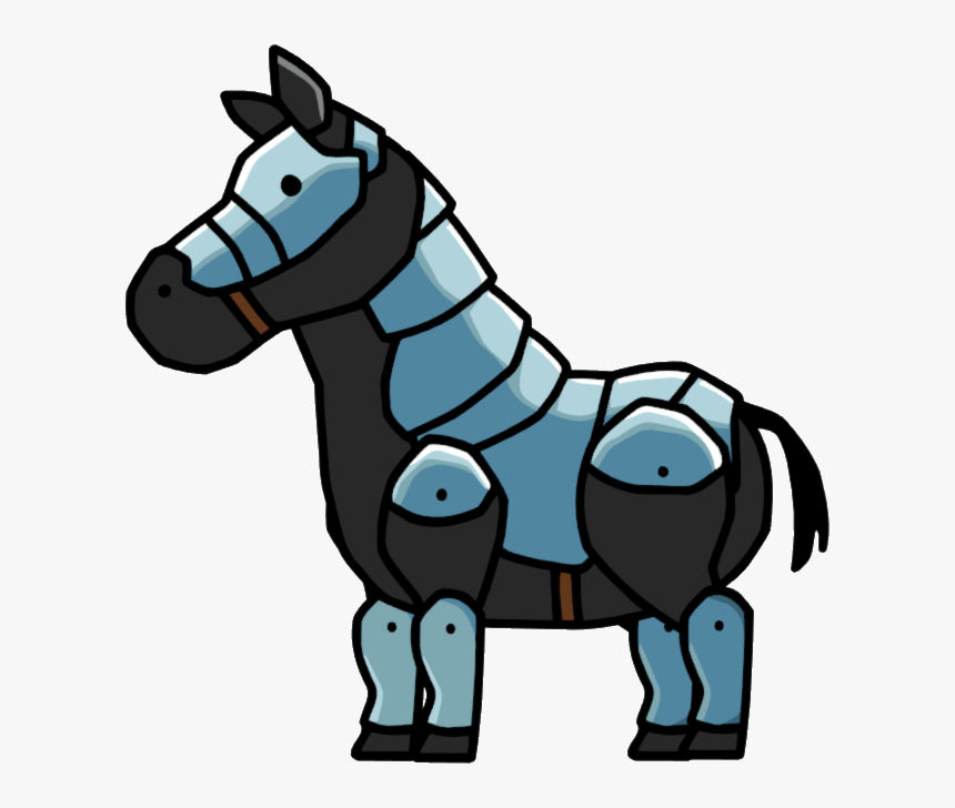 Scribblenauts War Horse Clip Arts - Scribblenauts Horse, HD Png Download, Free Download