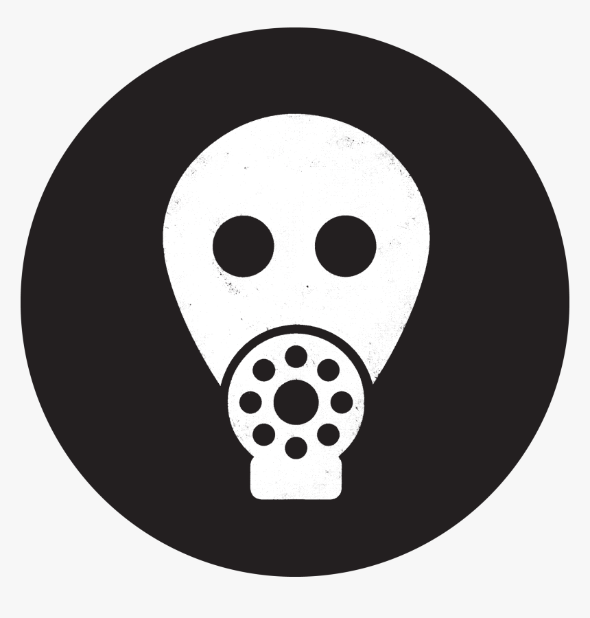 Gas Mask Png - Circle, Transparent Png, Free Download