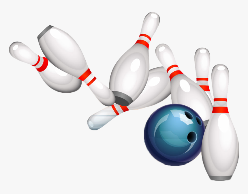 Bowling Pin Bowling Ball Ten-pin Bowling Stock Photography - Transparent Background Bowling Pin Clipart, HD Png Download, Free Download