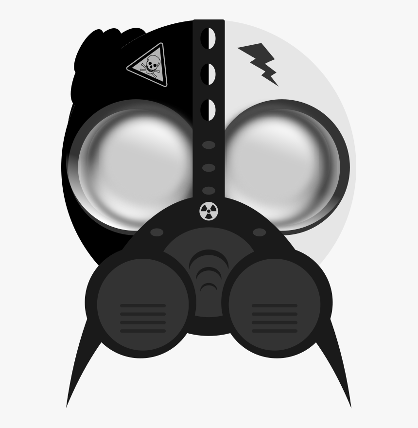 Free Gas Mask Clip Art - Clip Art, HD Png Download, Free Download