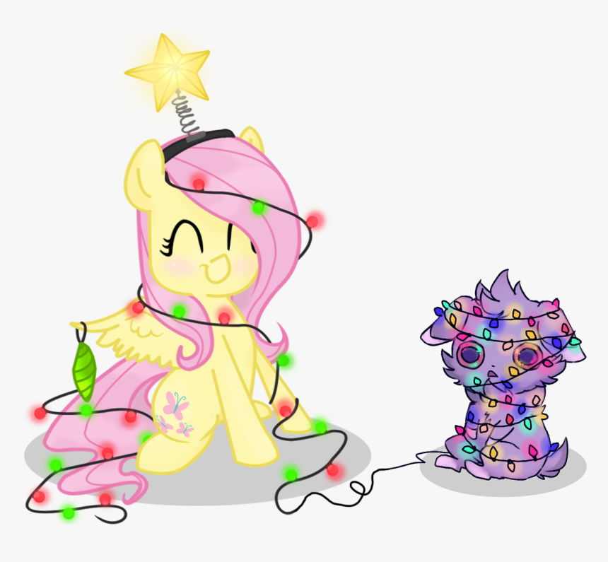 My Little Pony Fluttershy Christmas, HD Png Download, Free Download