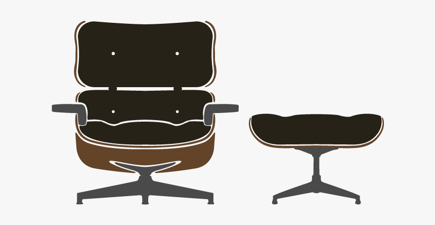 670 Lounge Chair - Office Chair, HD Png Download, Free Download