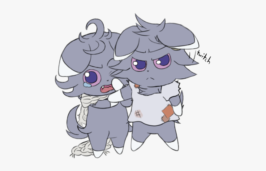 Past Espurr Clair & Sibyl - Cartoon, HD Png Download, Free Download