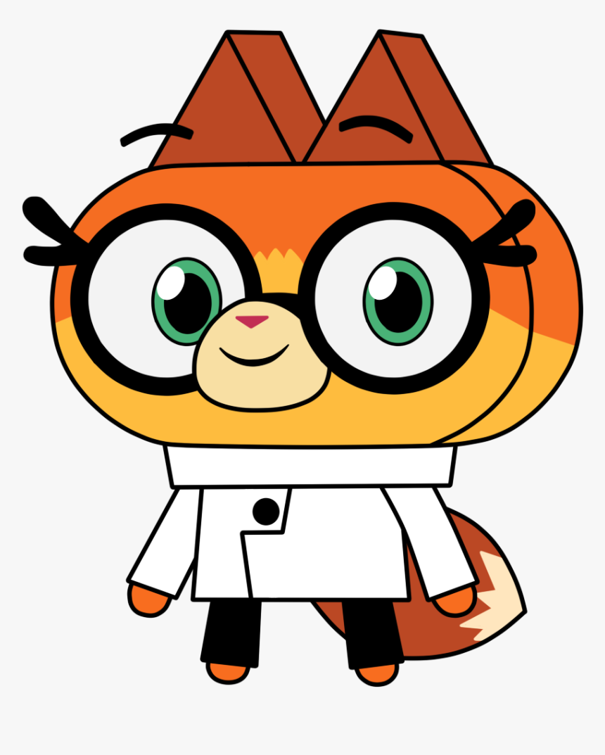 Image Drfox Bynf971 Png Unikitty Wiki Fandom Powered - Unikitty Show Dr Fox, Transparent Png, Free Download