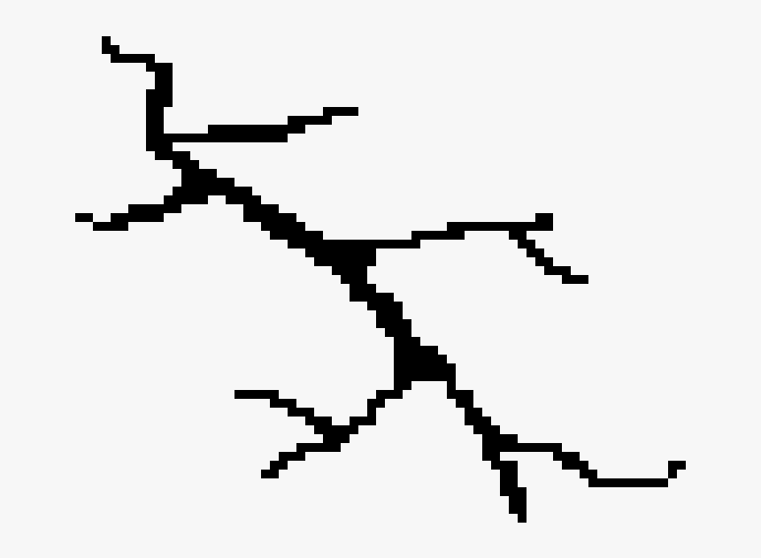 Cracks Pixel Art Png, Transparent Png, Free Download