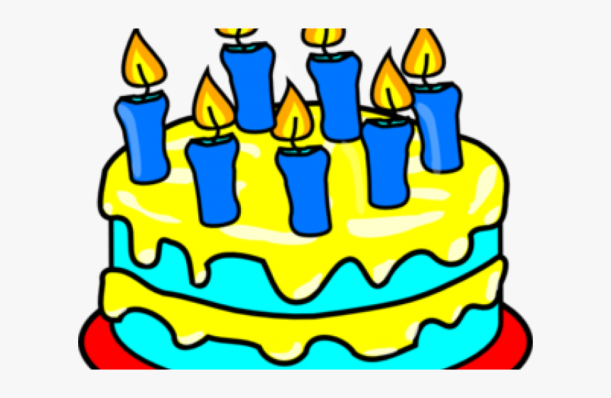 Candle Clipart Birthday Cupcake Cake With Candles Clipart Hd Png Download Kindpng