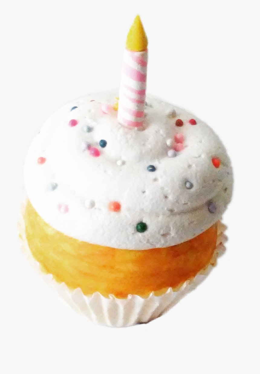 #cupcake #sprinkles #cake #happybirthday #birthday - Cupcake, HD Png Download, Free Download